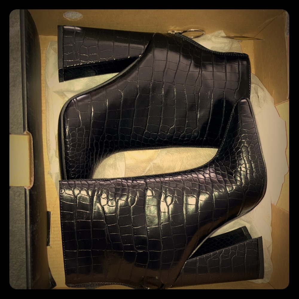 Top it off booties fashion nova